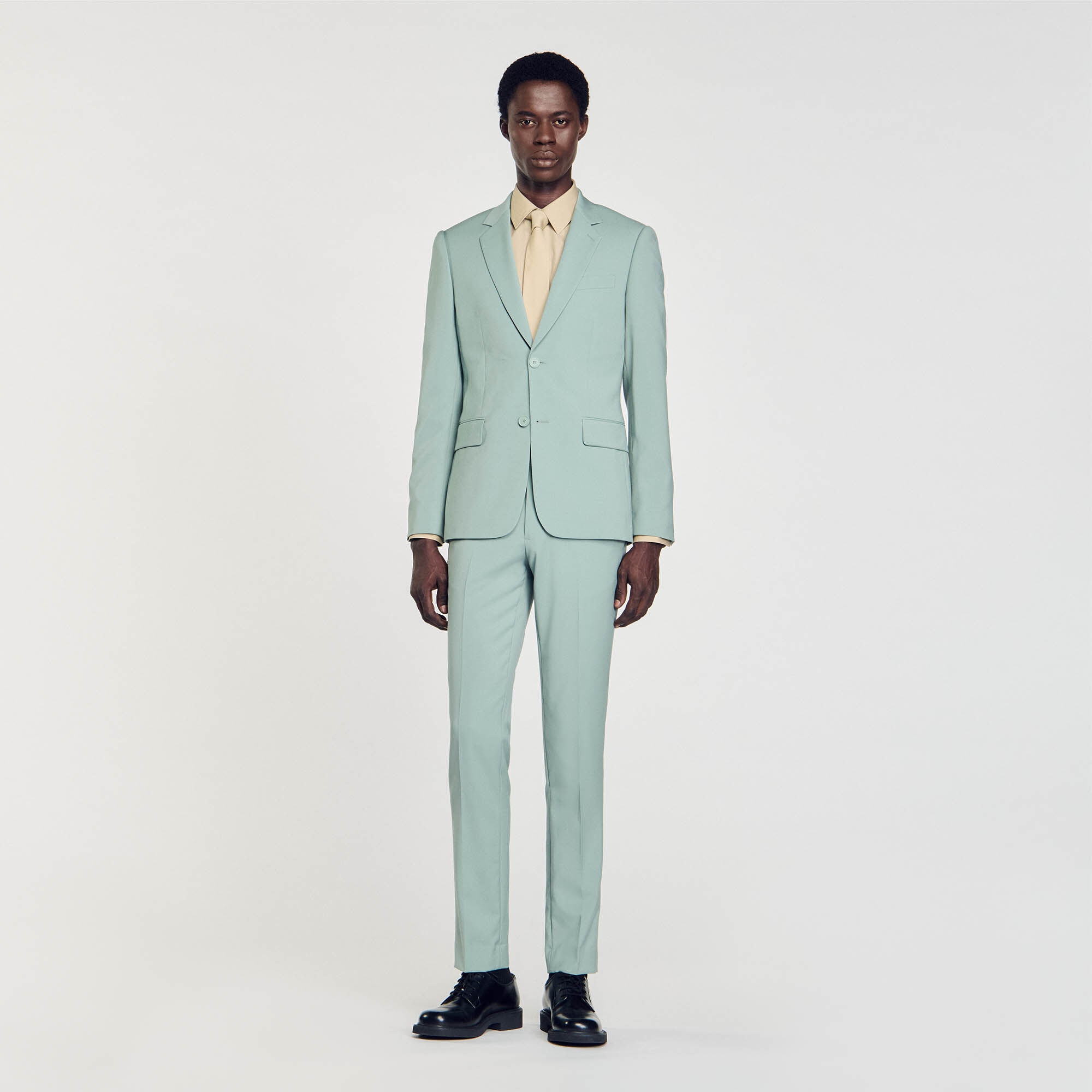 Sandro green jacket store