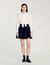 Short knit skirt