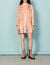 Printed silk dress