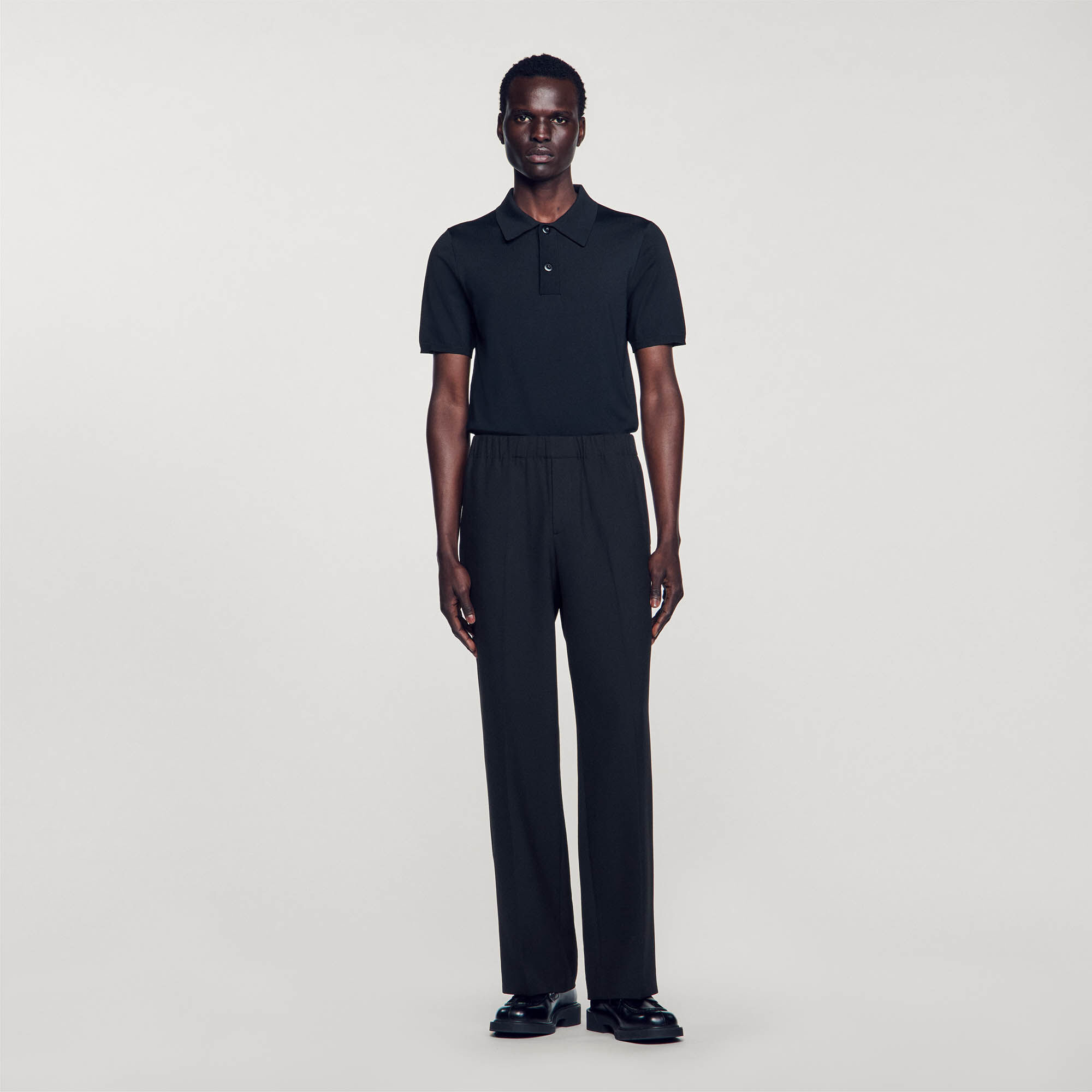Wide leg trousers