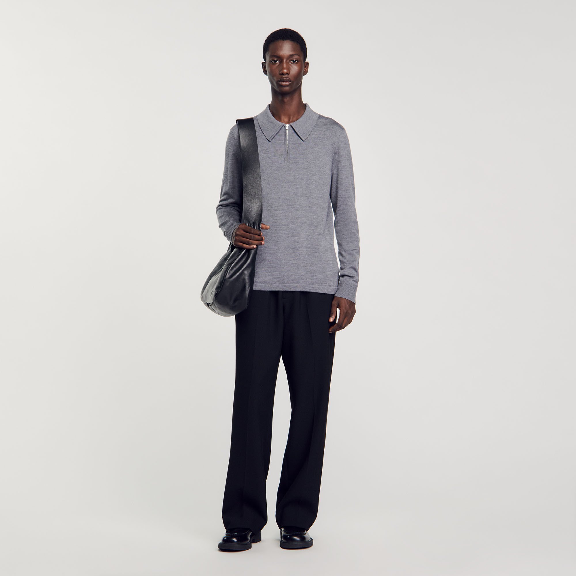 Sandro polo style sweater on sale