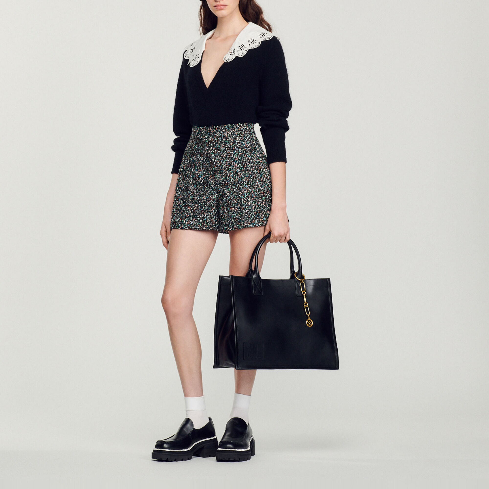 Tweed shorts