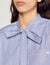 Shirt with pussy bow collar