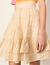 Short skirt with ruffles