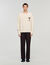 Wool jumper with flower detail