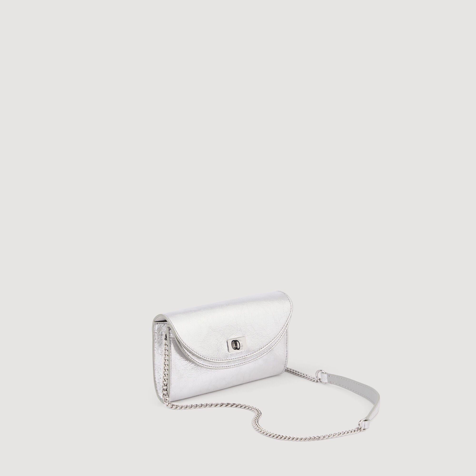 Mambo leather clutch