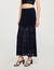 Long decorative knit skirt