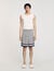Square Cross floaty Bermuda shorts