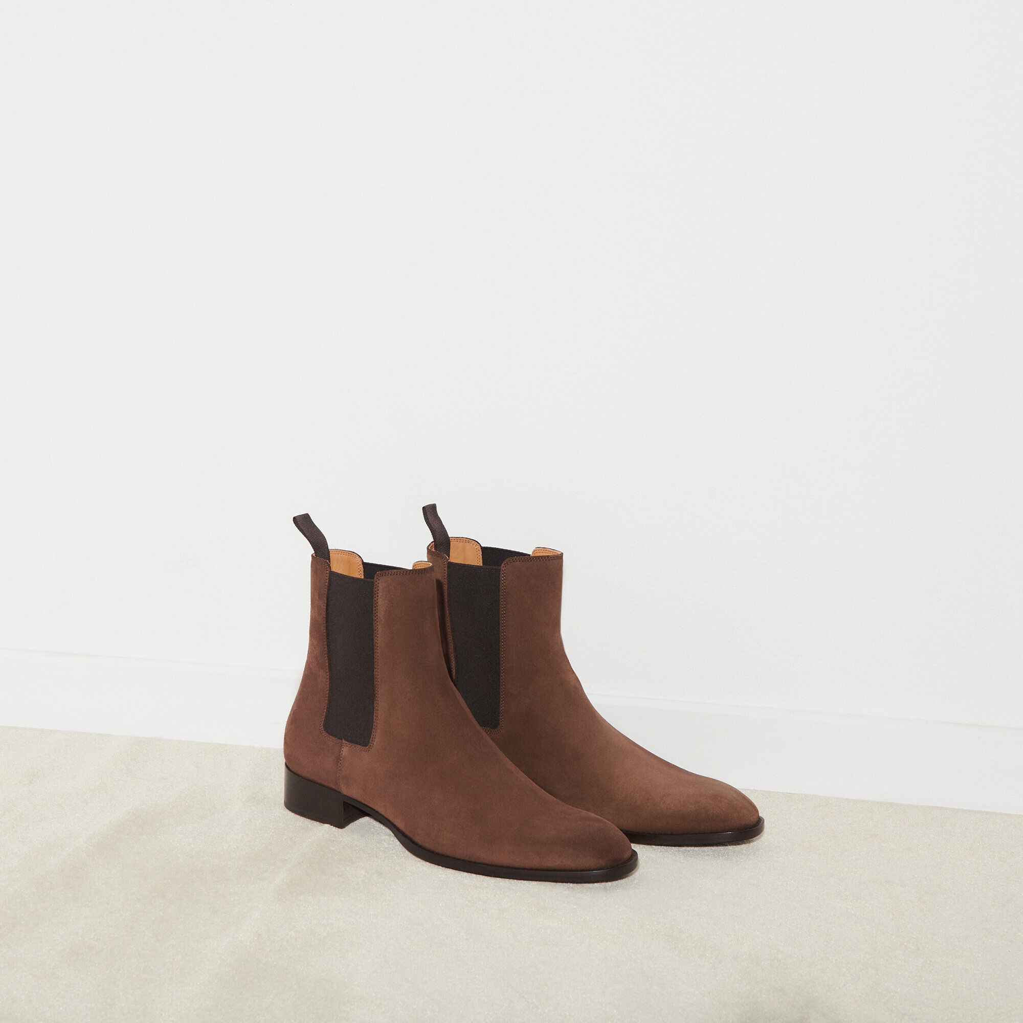 Suede Chelsea boots