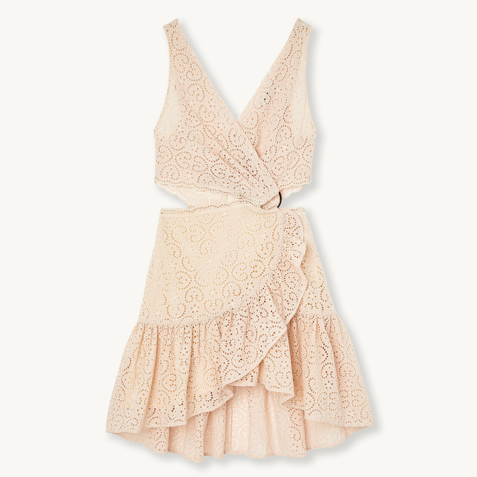 Guipure lace dress