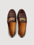 Leather loafers