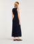 Long dress with crochet detailing