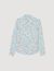 Camellia motif shirt