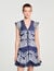Short bandana-motif dress