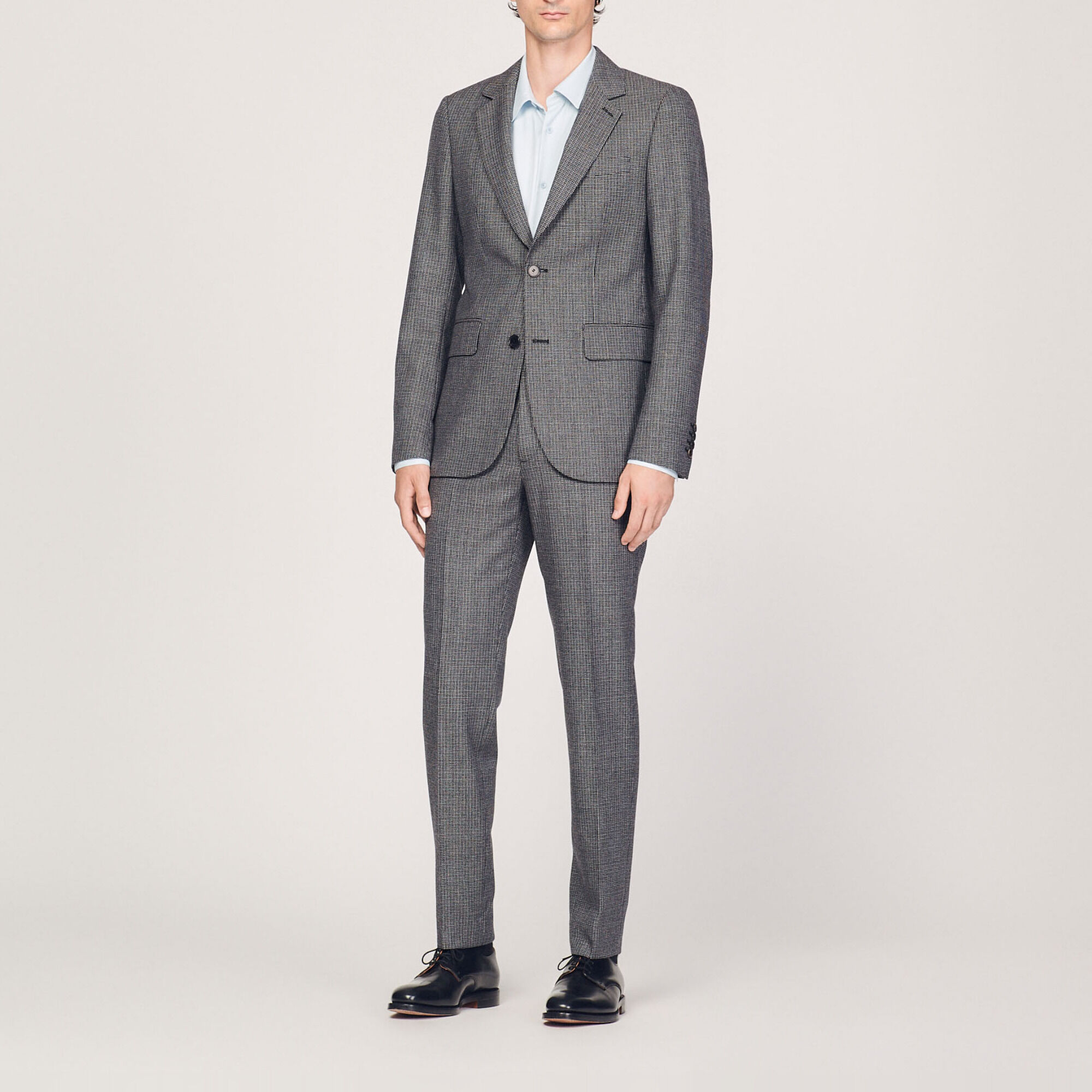 Virgin wool suit jacket
