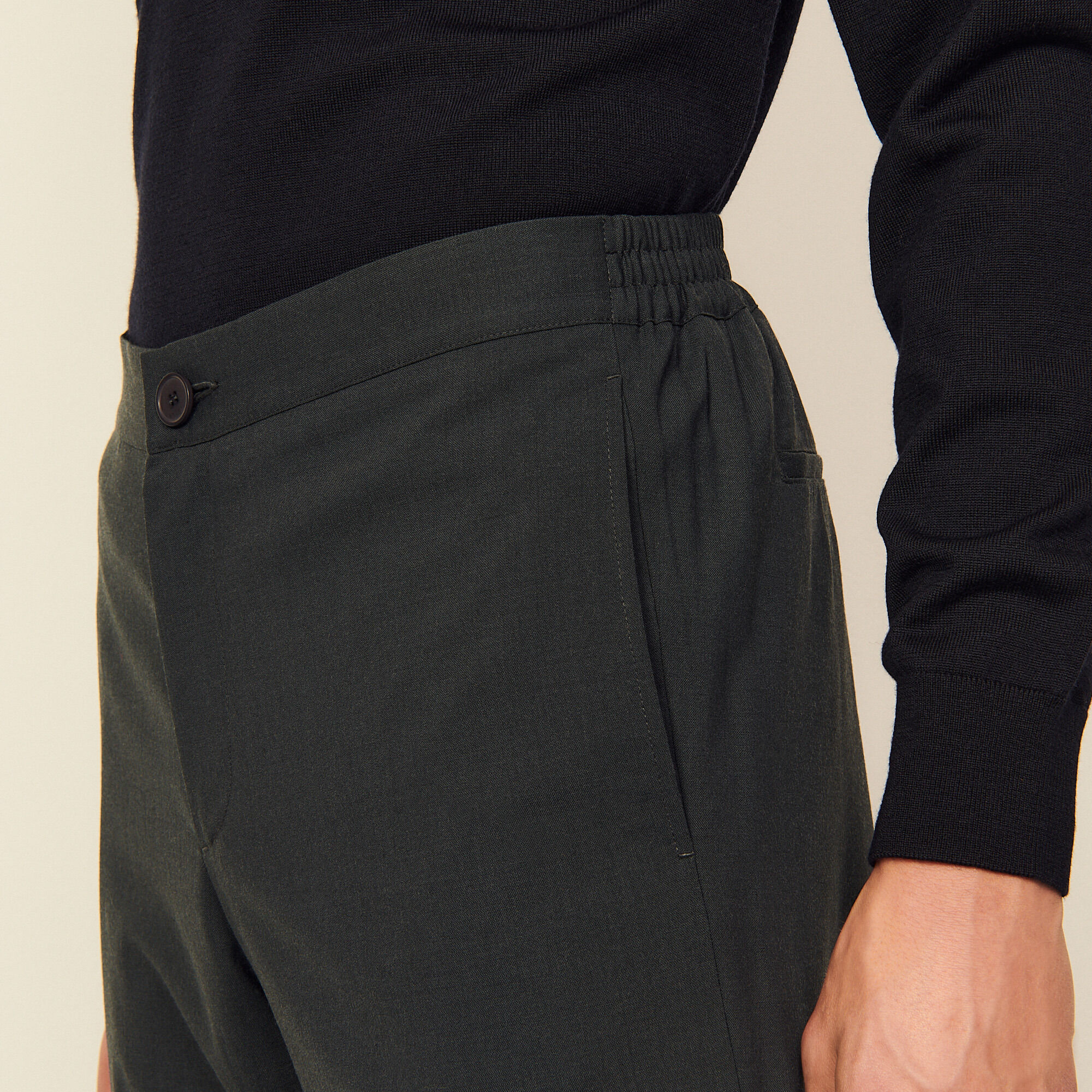 Wool trousers