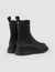Leather Chelsea boots with notched sole