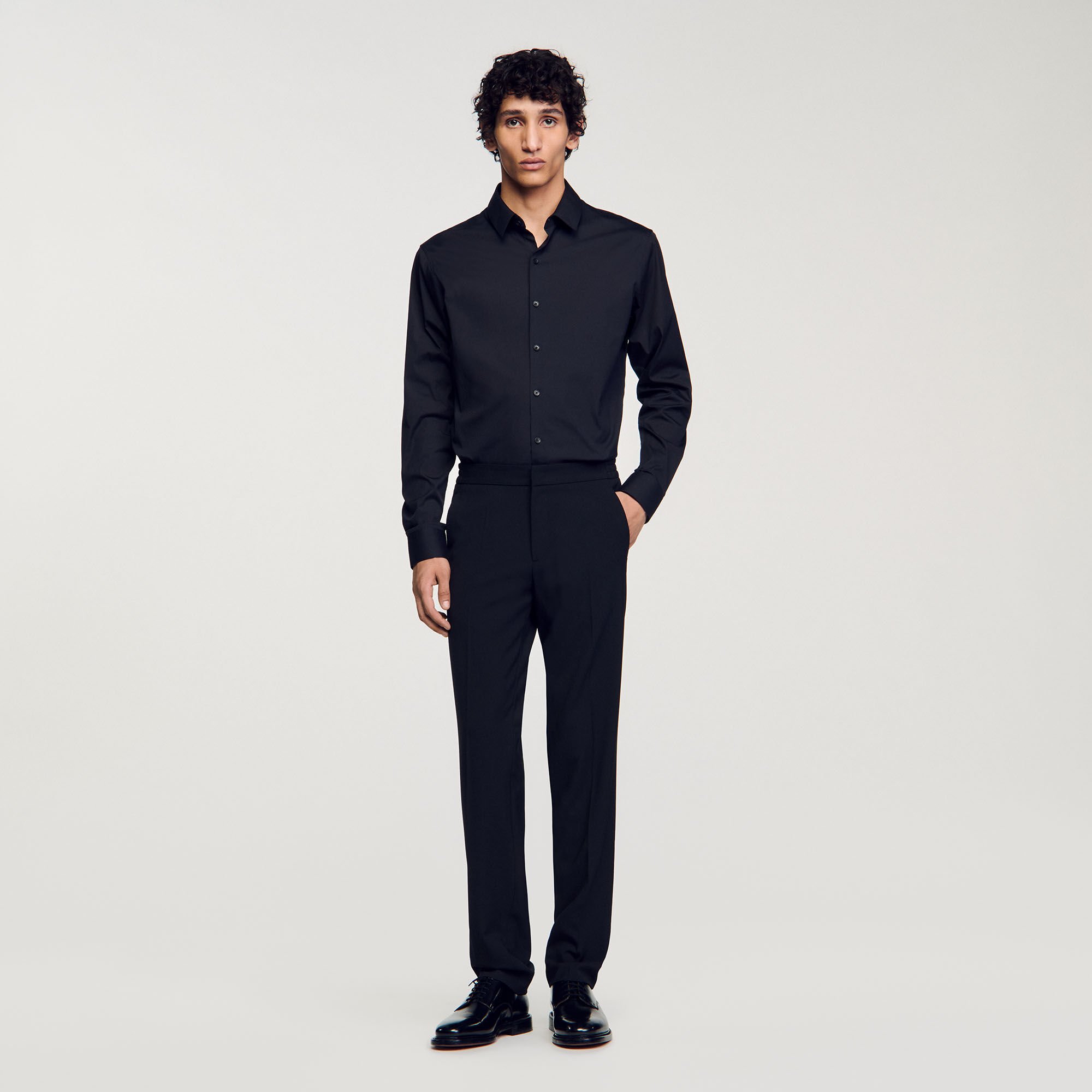 最終価格　Sandro Paris スーツセットアップ Zip-up jacket blue for Men | Sandro Paris