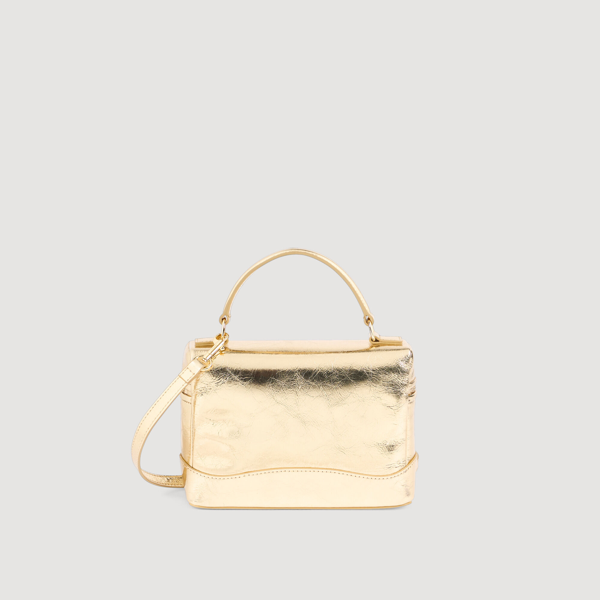 Tangolino metallic leather bag