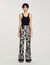 Floral trousers