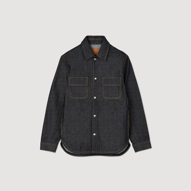 Denim overshirt