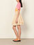 Short skirt with ruffles