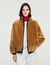 Oversized shearling jacket - Women | Sandro