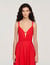 Asymmetric maxi dress