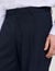 Wide-leg wool suit trousers