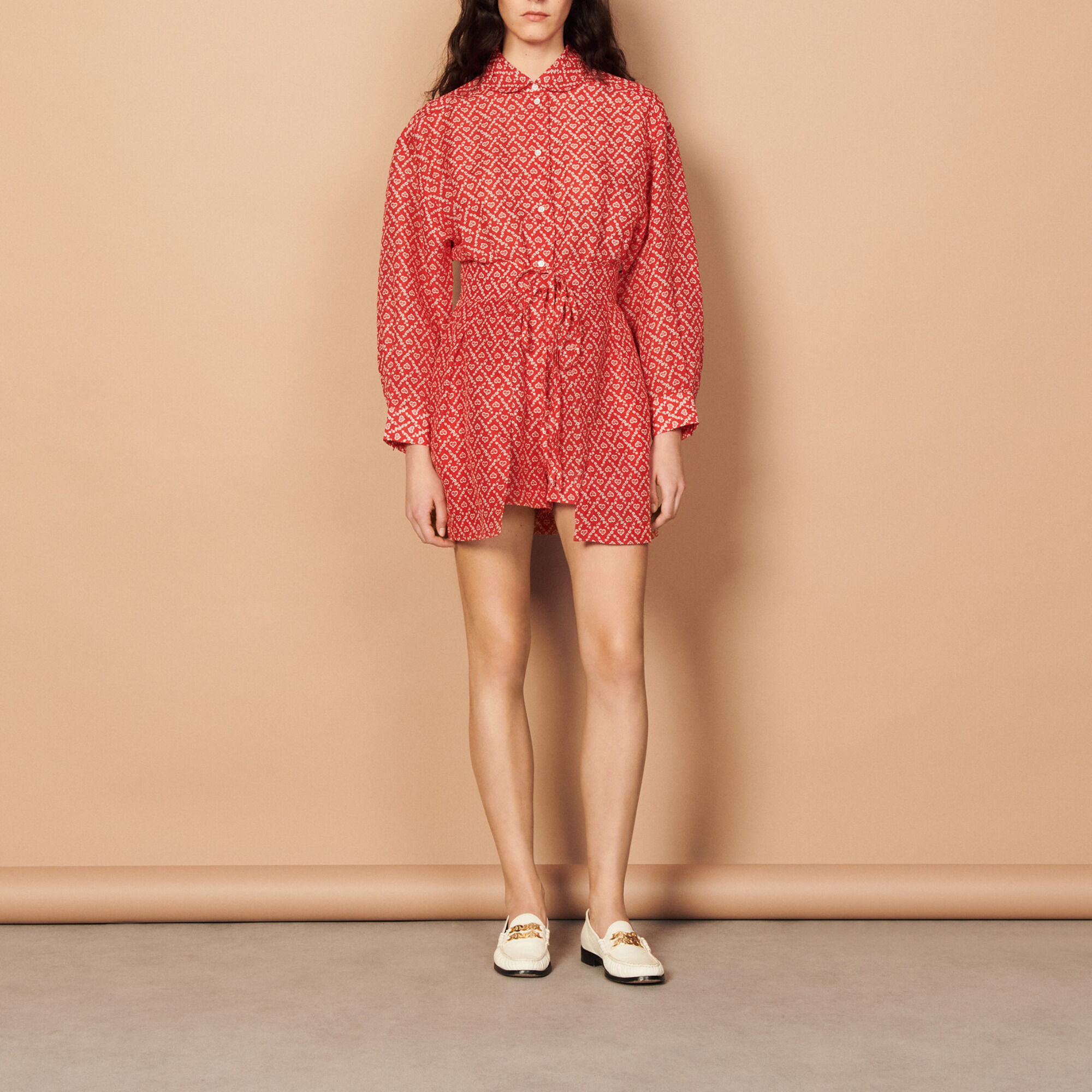 Printed playsuit