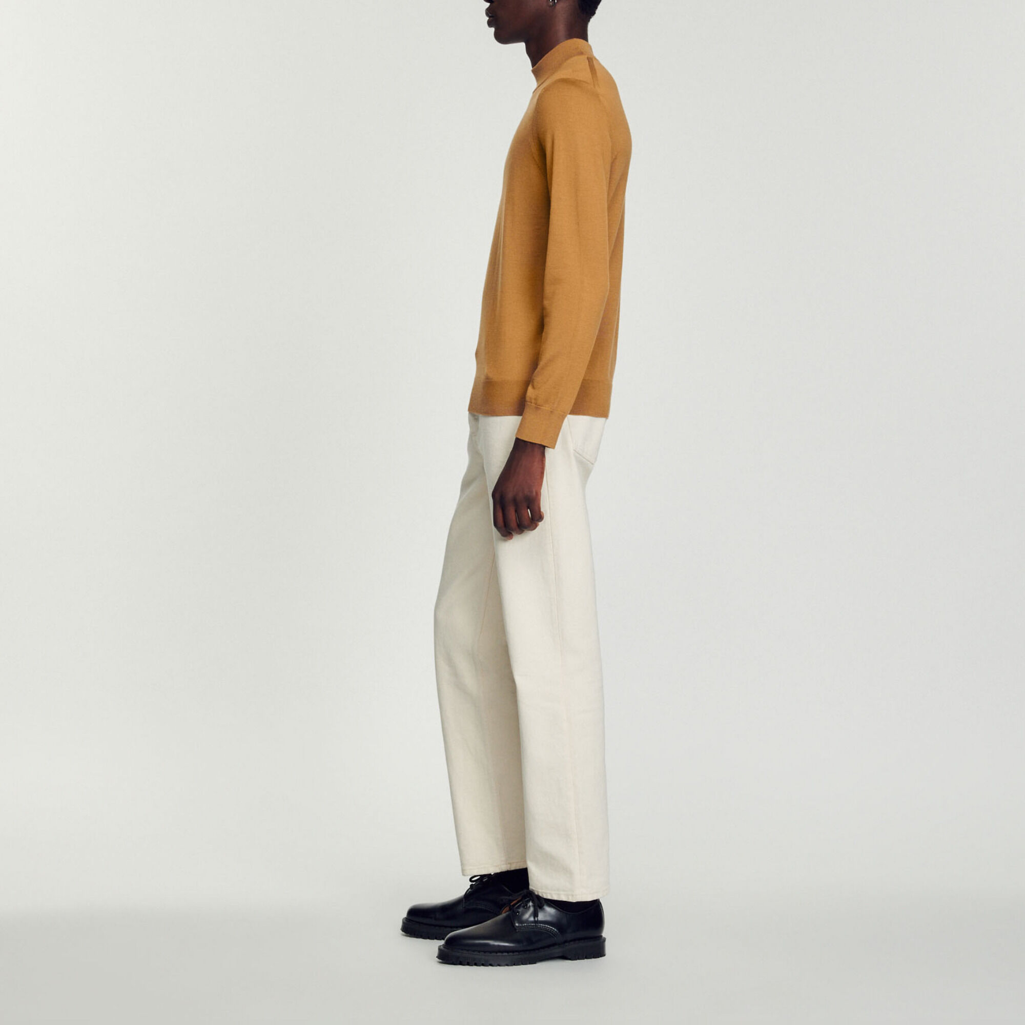 Funnel neck sweater