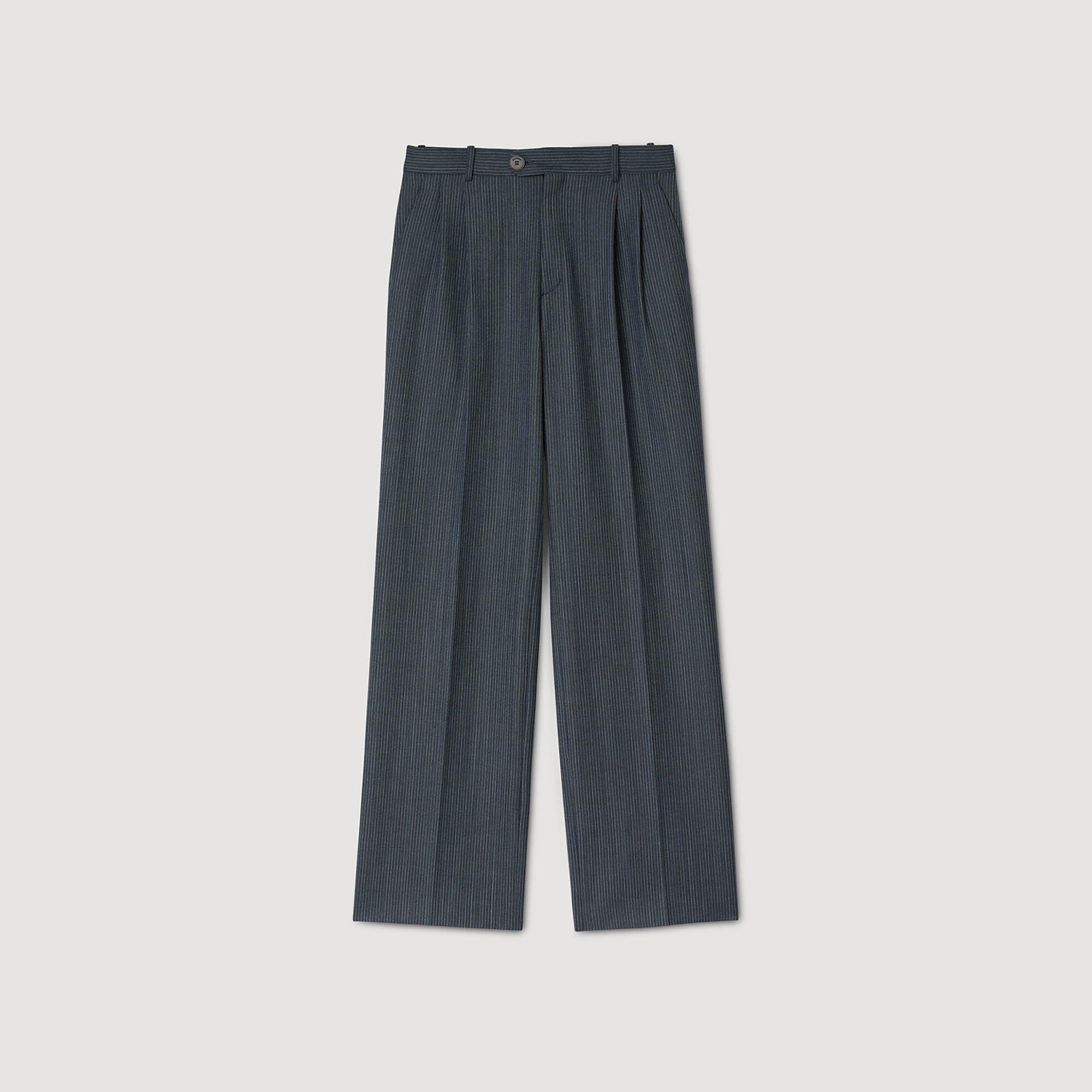 Striped trousers