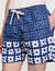Floral print swim trunks