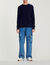 Cotton and silk sweater