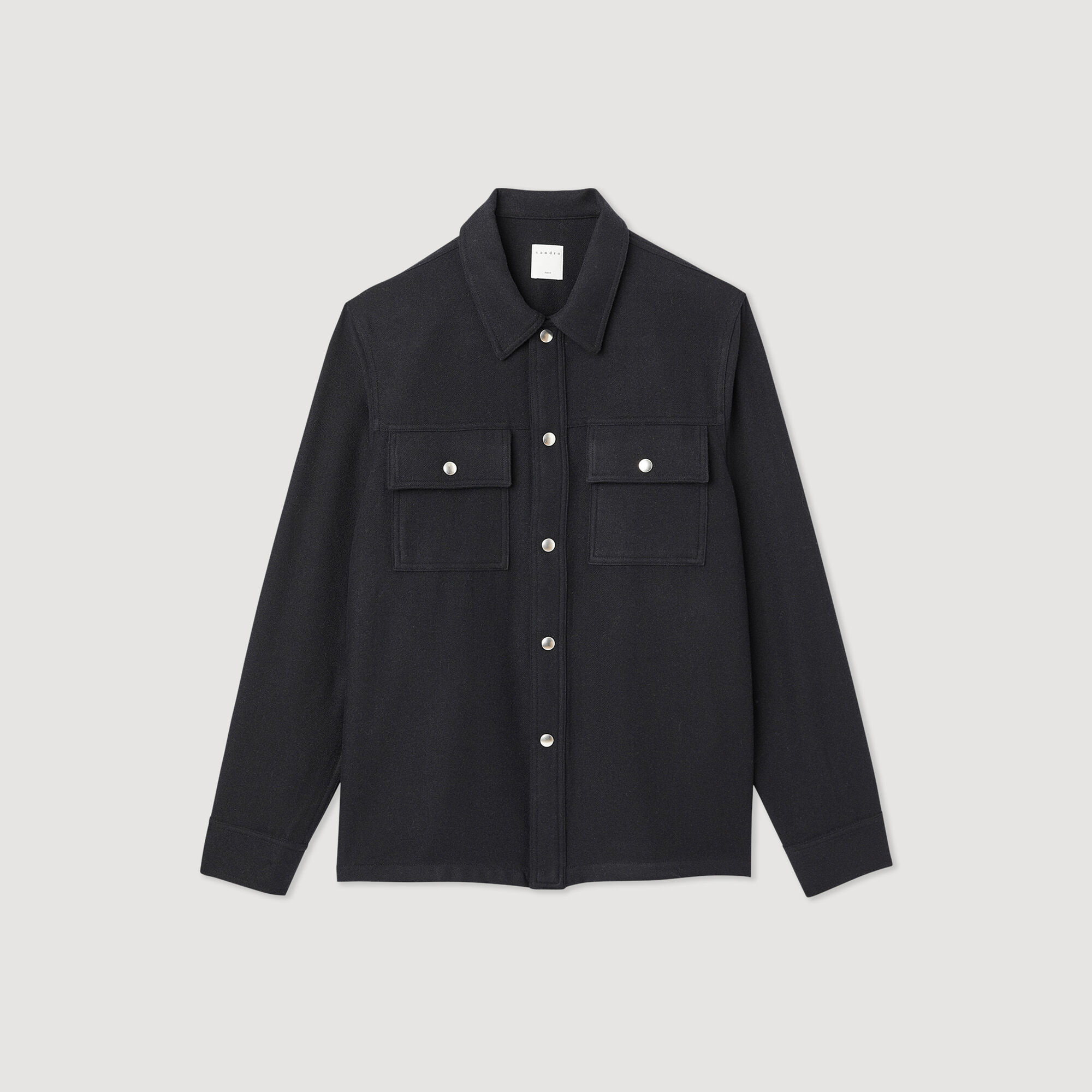 Wool overshirt