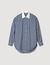 Rhinestone check shirt
