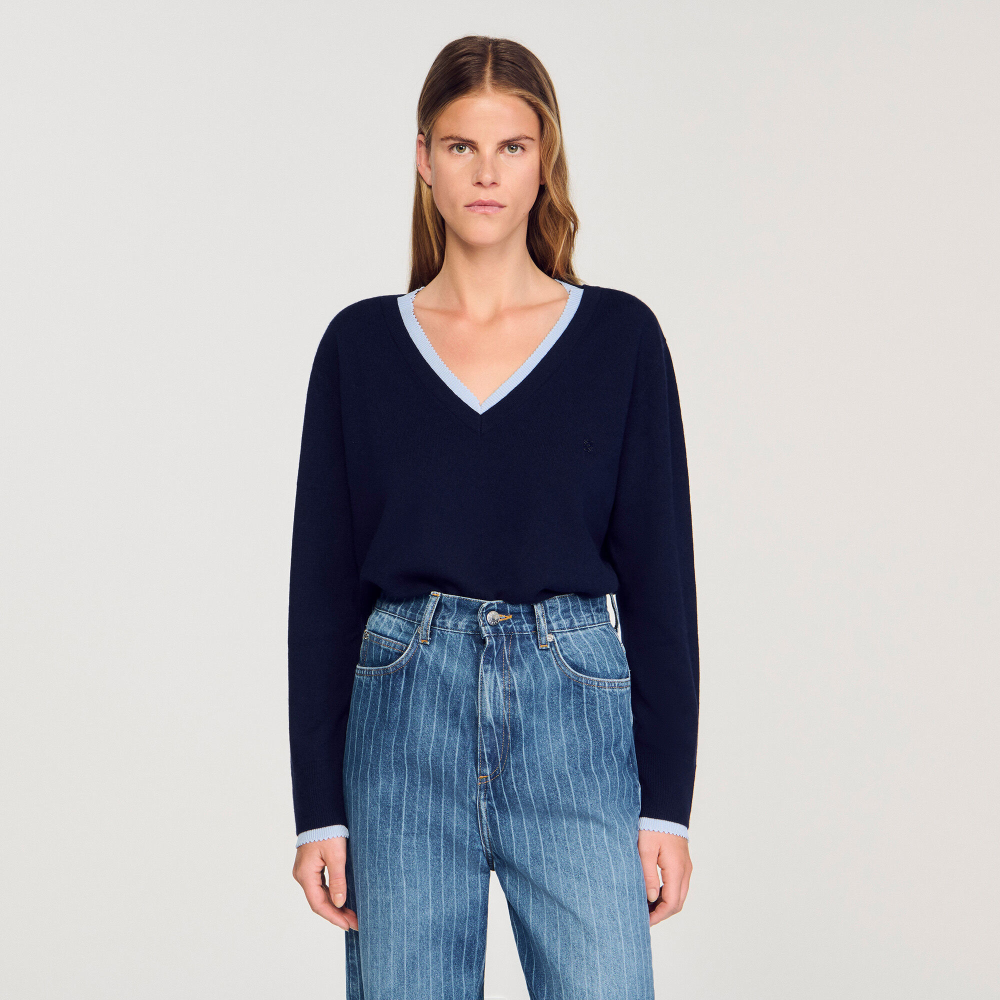 Wool and cashmere jumper