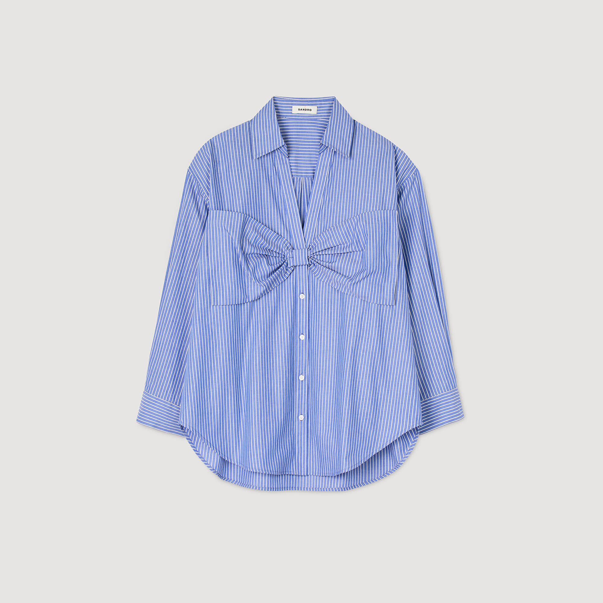 Oversized bow shirt