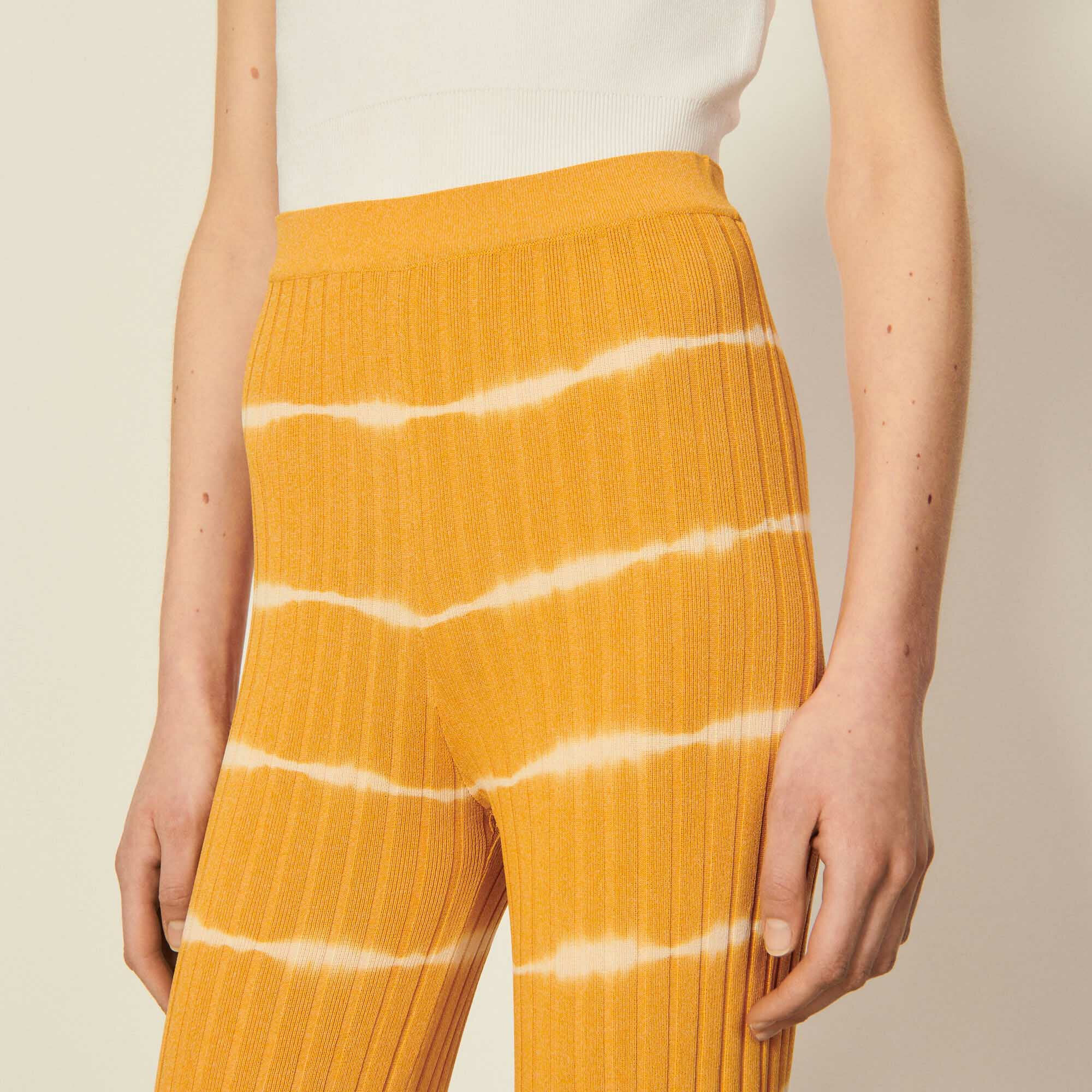 Knit trousers
