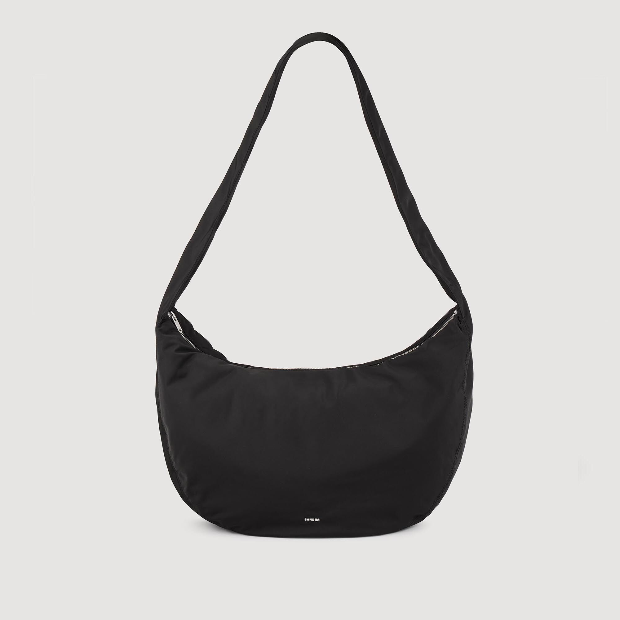 Black nylon hobo bag new arrivals