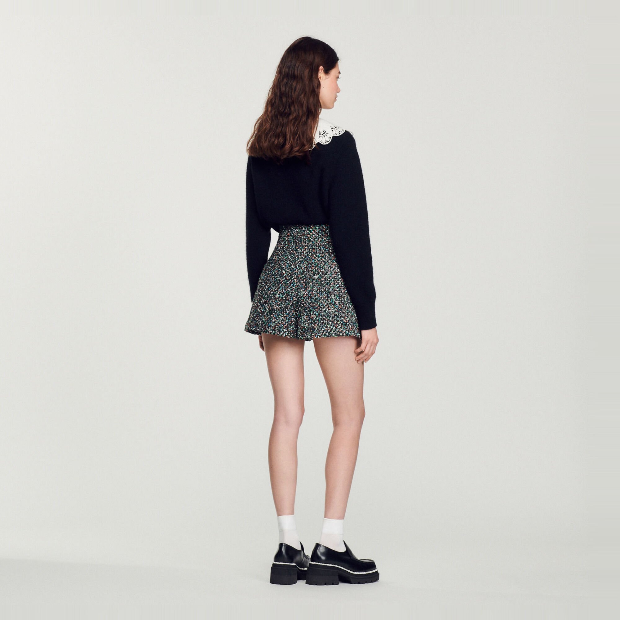 Tweed shorts