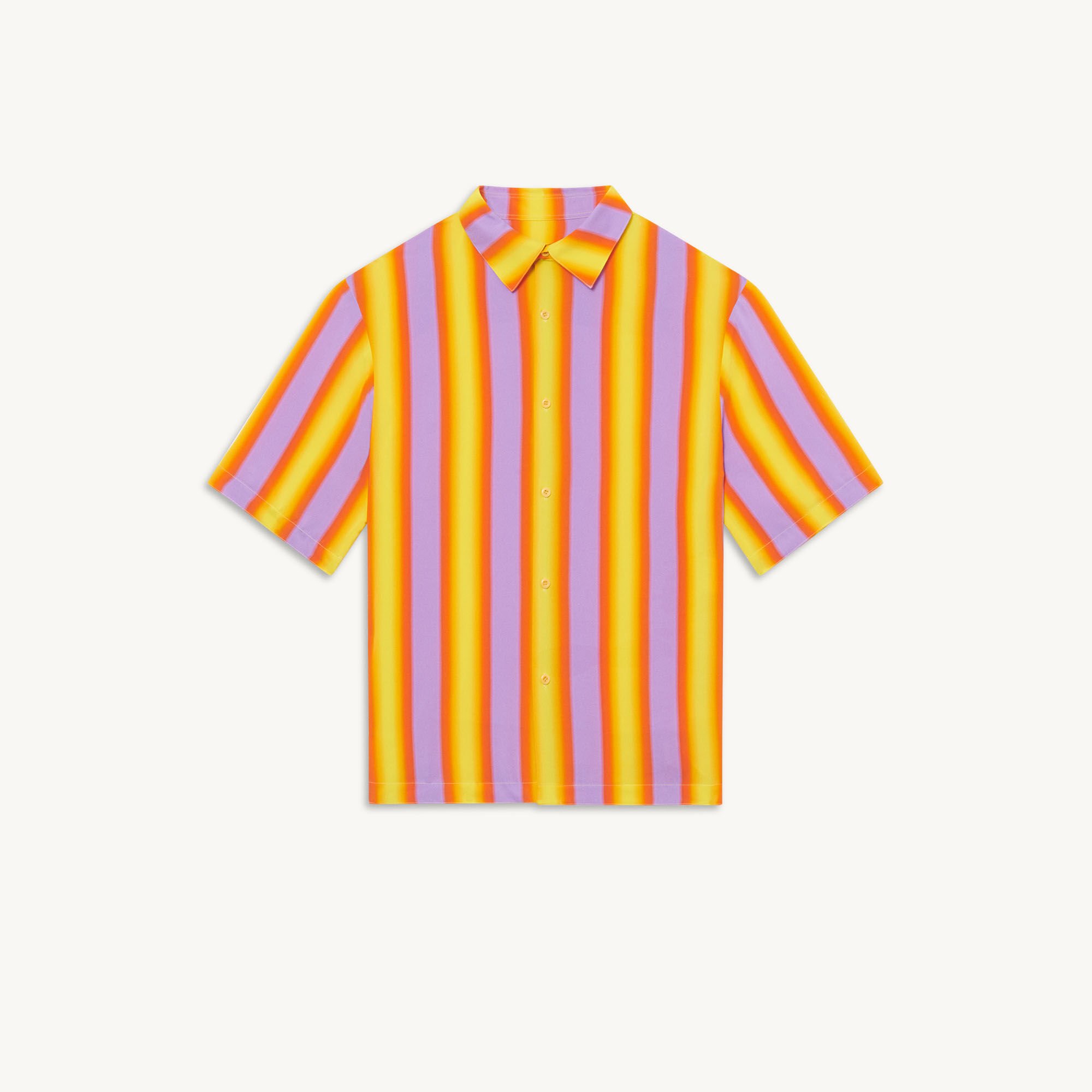 Striped flowing shirt