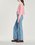 Cropped cable-knit sweater