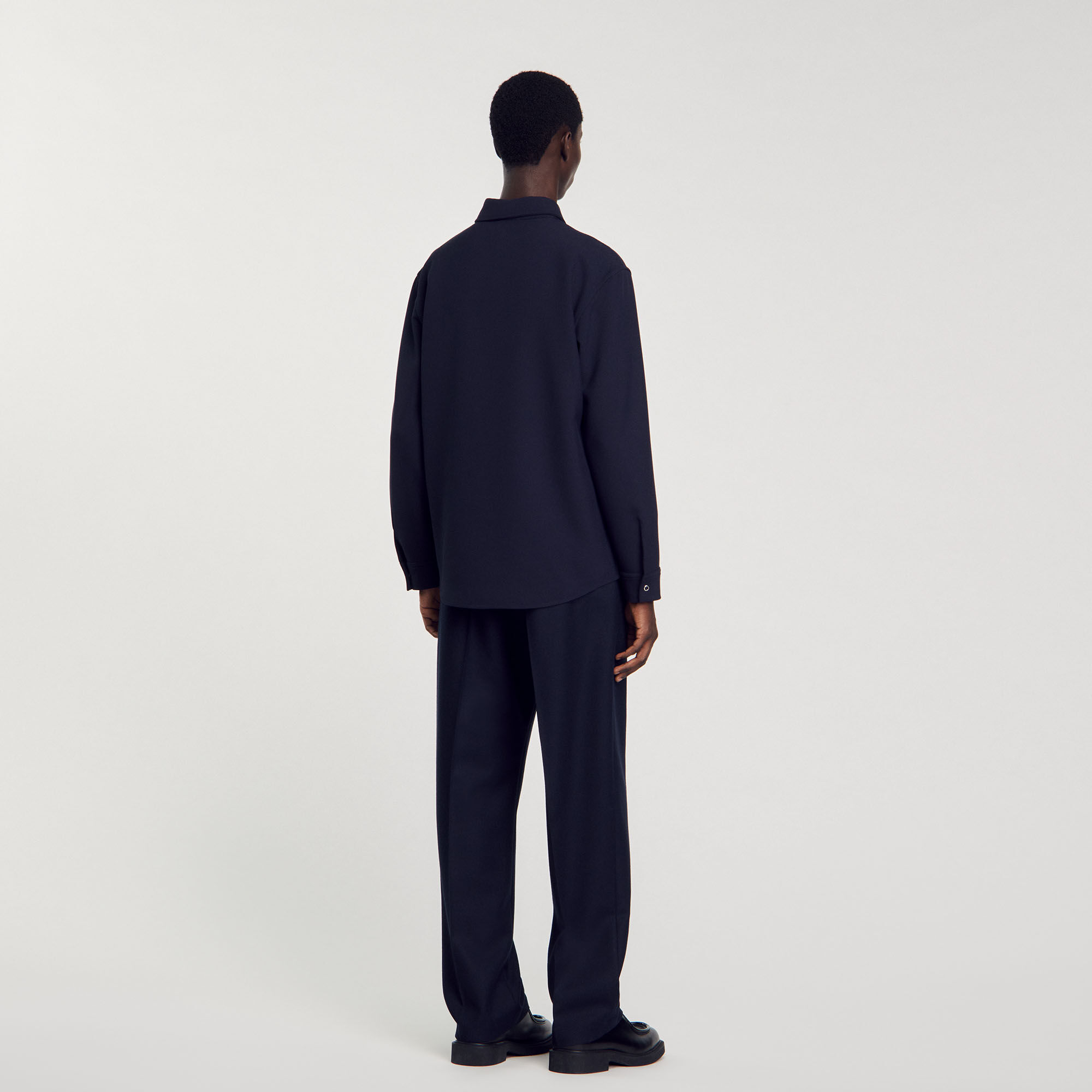 Long-sleeved jersey shirt