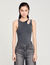 Rhinestone one-shoulder bodysuit