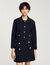 Peter Pan collar cropped jacket