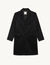 Wool and cashmere coat