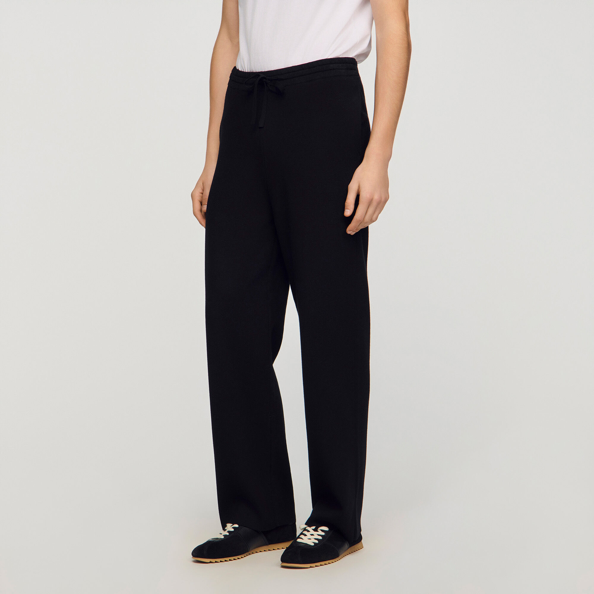 Knit jogging bottoms