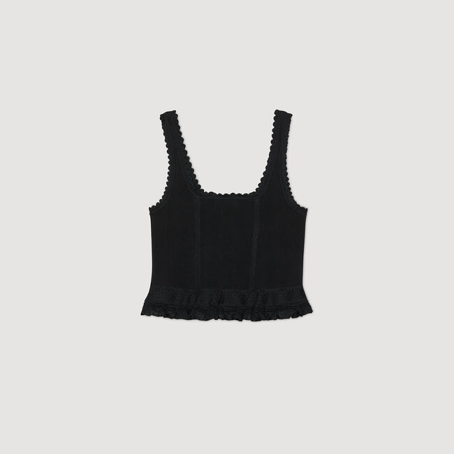 Ruffled top