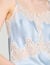 Lingerie-style top with lace